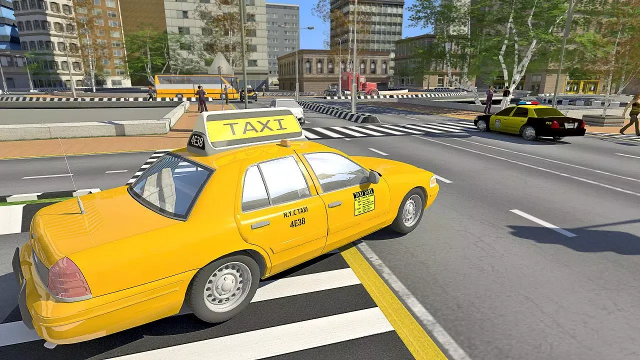 Captures d'écran de Taxi Sim 2019