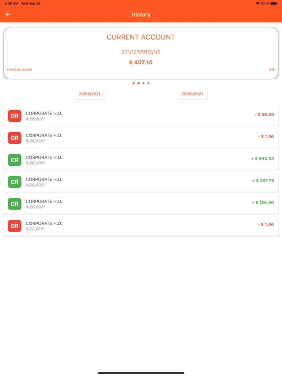 GTWorld Liberia iPad  স্ক্রিনশট