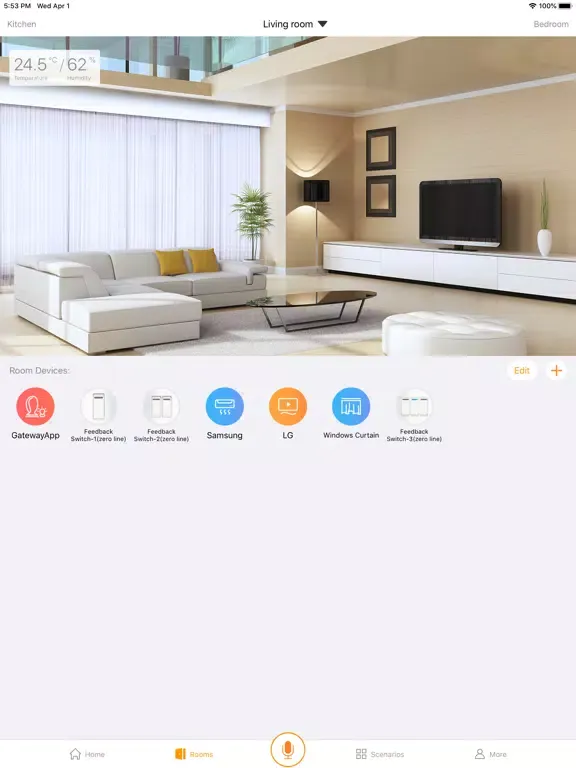 GTC Smart Living iPad 应用截图