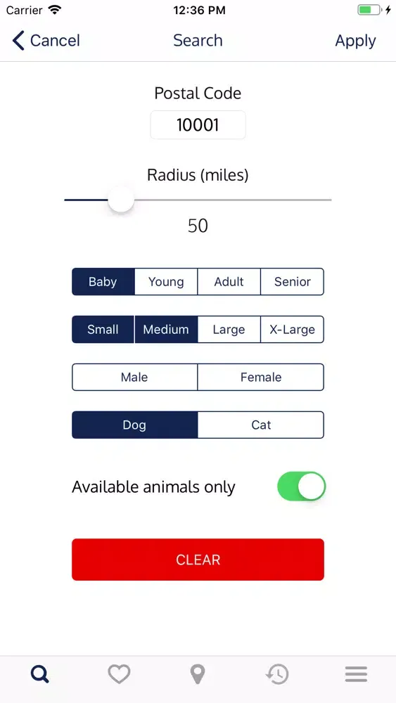 Rescue Finder: Adopt a Pet سکرین شاٹس