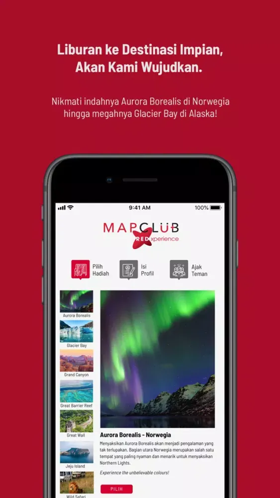 ภาพหน้าจอของ MAPCLUB REDxperience