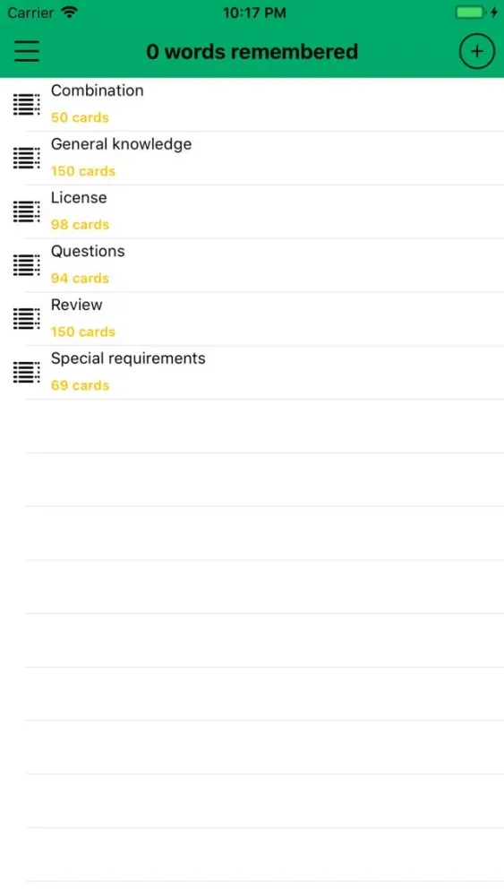 CDL Preparation Flashcard应用截图