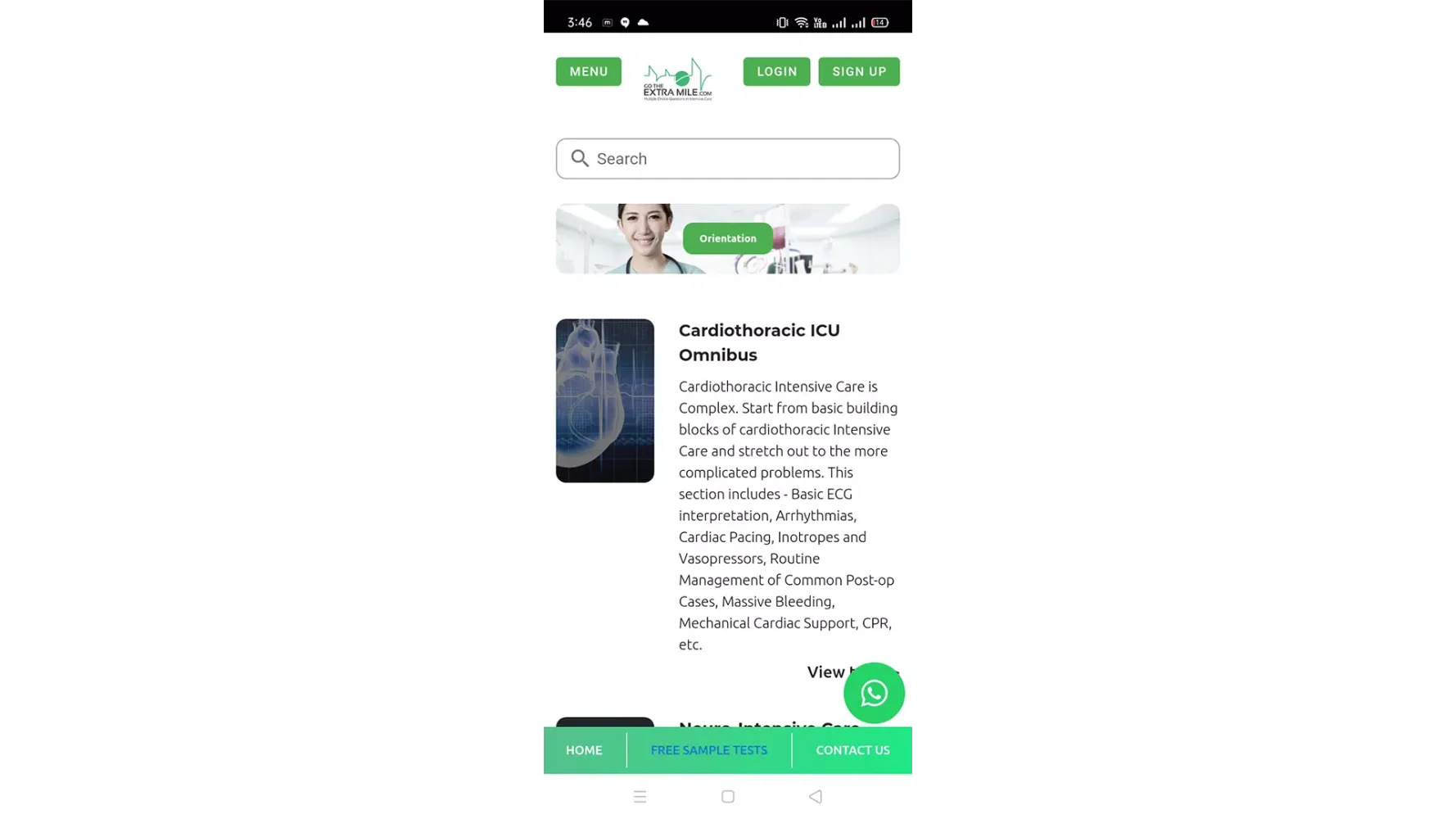 Скриншоты Critical Care MCQ
