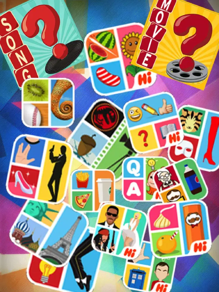 Скриншоты Cheat for Hi Guess All in One include Place/Puzzle/Restaurant/Word/Show/Who/Celebrity/View/Drink! - Walkthrough and Answer for Word Picture Quiz iPad 