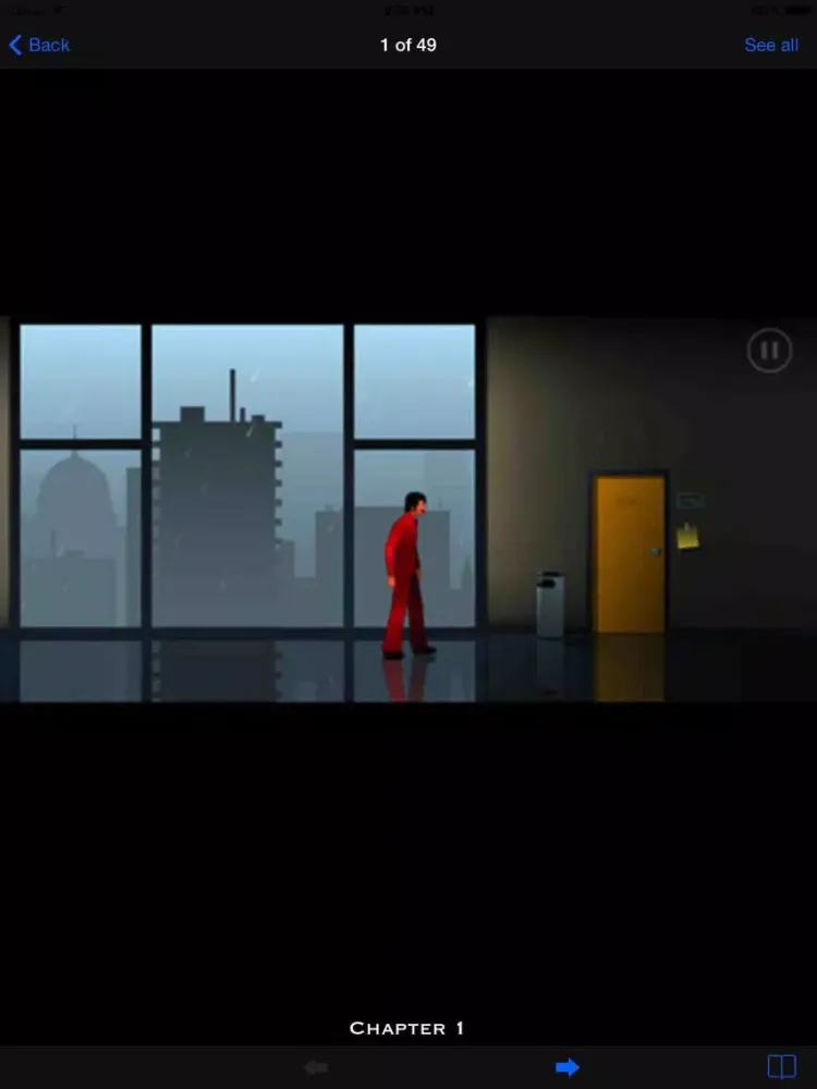 Ảnh chụp màn hình của Puzzle Block And Cheats Walkthrough for The Silent Age iPad 