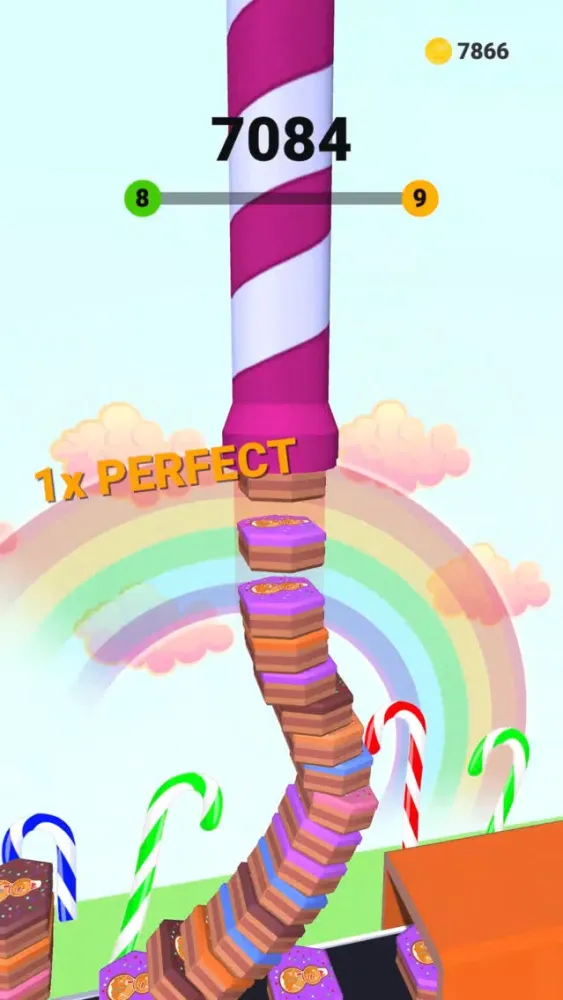 Capturas de tela do Cake Tower Stack