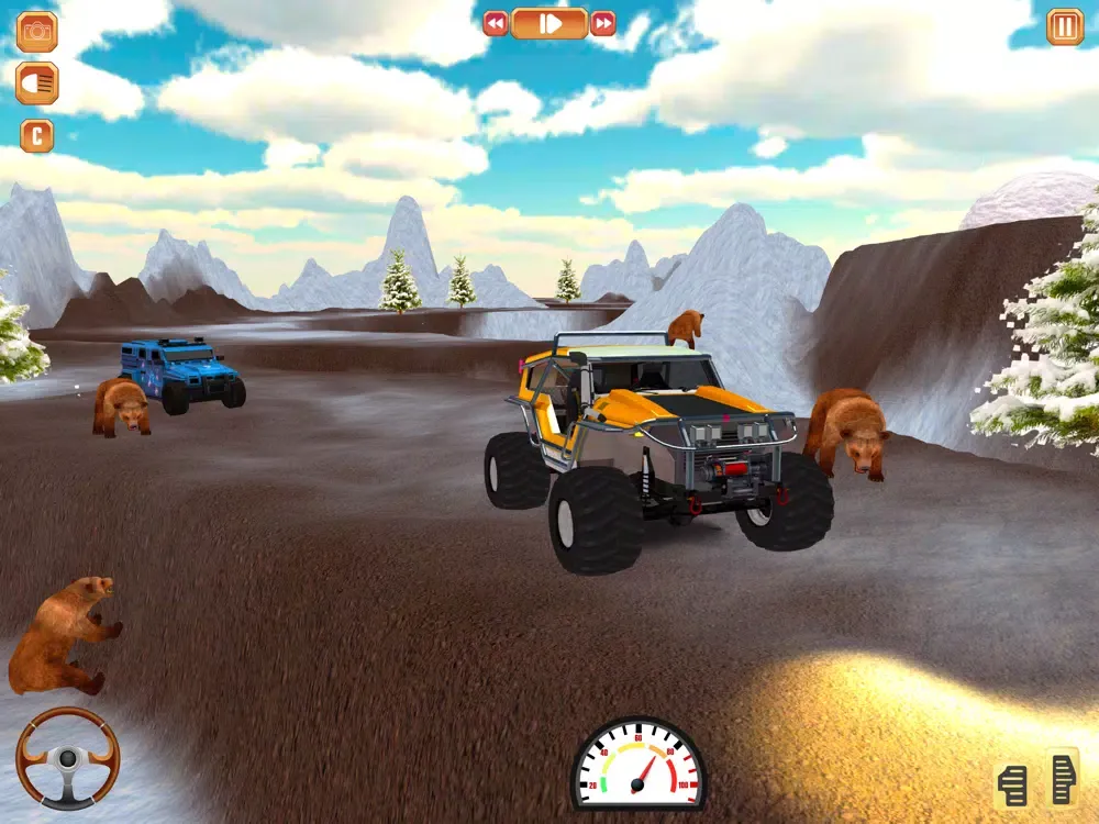 Offroad jeep Driving & Parking iPad  Screenshots
