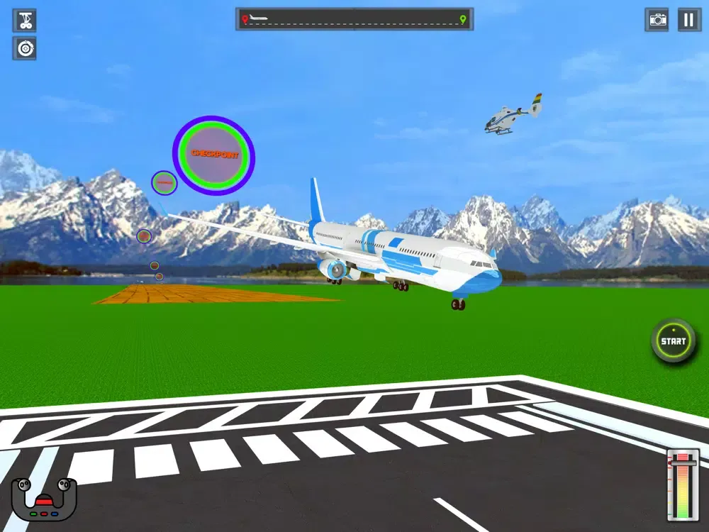 Airplane Simulator Pilot Games iPad 应用截图