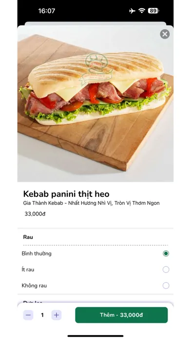 Kebab Gia Thành 스크린샷
