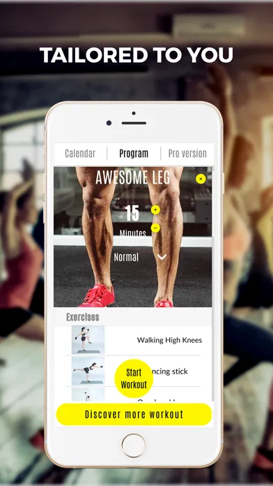 Butt & Leg 101 Fitness - Free workout trainer 스크린샷