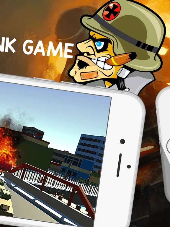 Tank Wars ! Epic 3D Battle War tanks Games free iPad  Screenshots