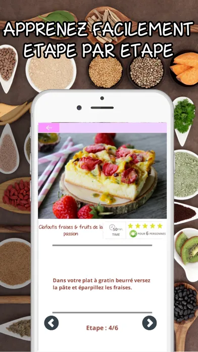 Tangkapan layar Recette de cuisine pour l'été - Recettes saine