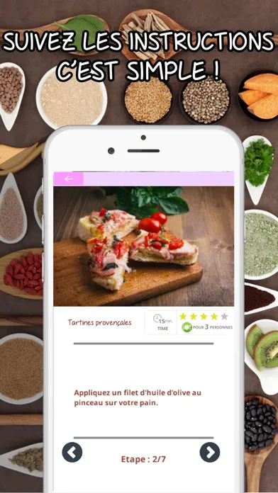 Tangkapan layar Recette de cuisine pour l'été - Recettes saine