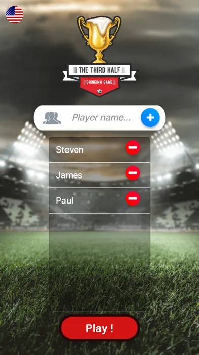Capturas de pantalla de Third half | Drinking game app