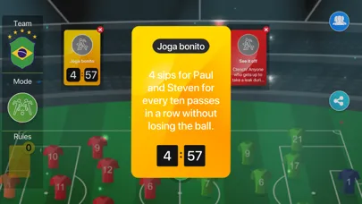 Capturas de pantalla de Third half | Drinking game app