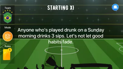 Capturas de pantalla de Third half | Drinking game app