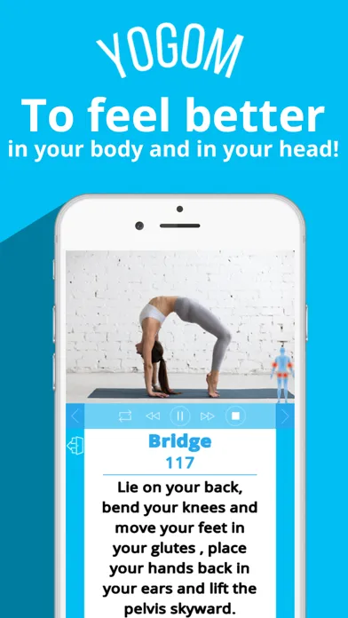 Screenshot di YOGOM - Yoga app free - Yoga for beginners.