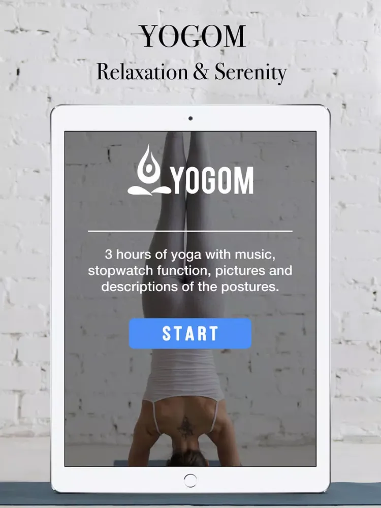 Capturas de tela do Yogom 2 - Daily Yoga for relaxation and serenity iPad 