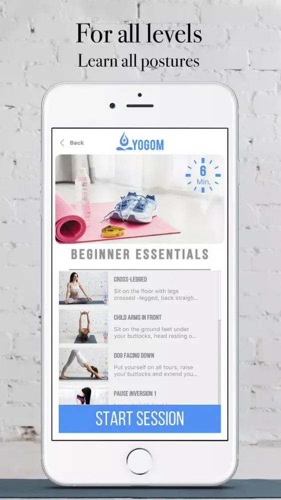 Capturas de tela do Yogom 2 - Daily Yoga for relaxation and serenity