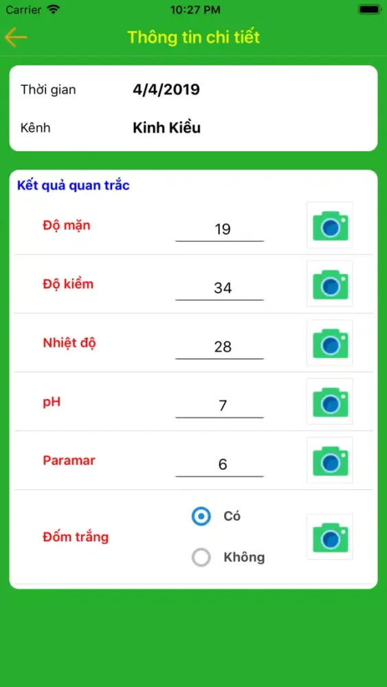 Screenshot di Tôm rừng