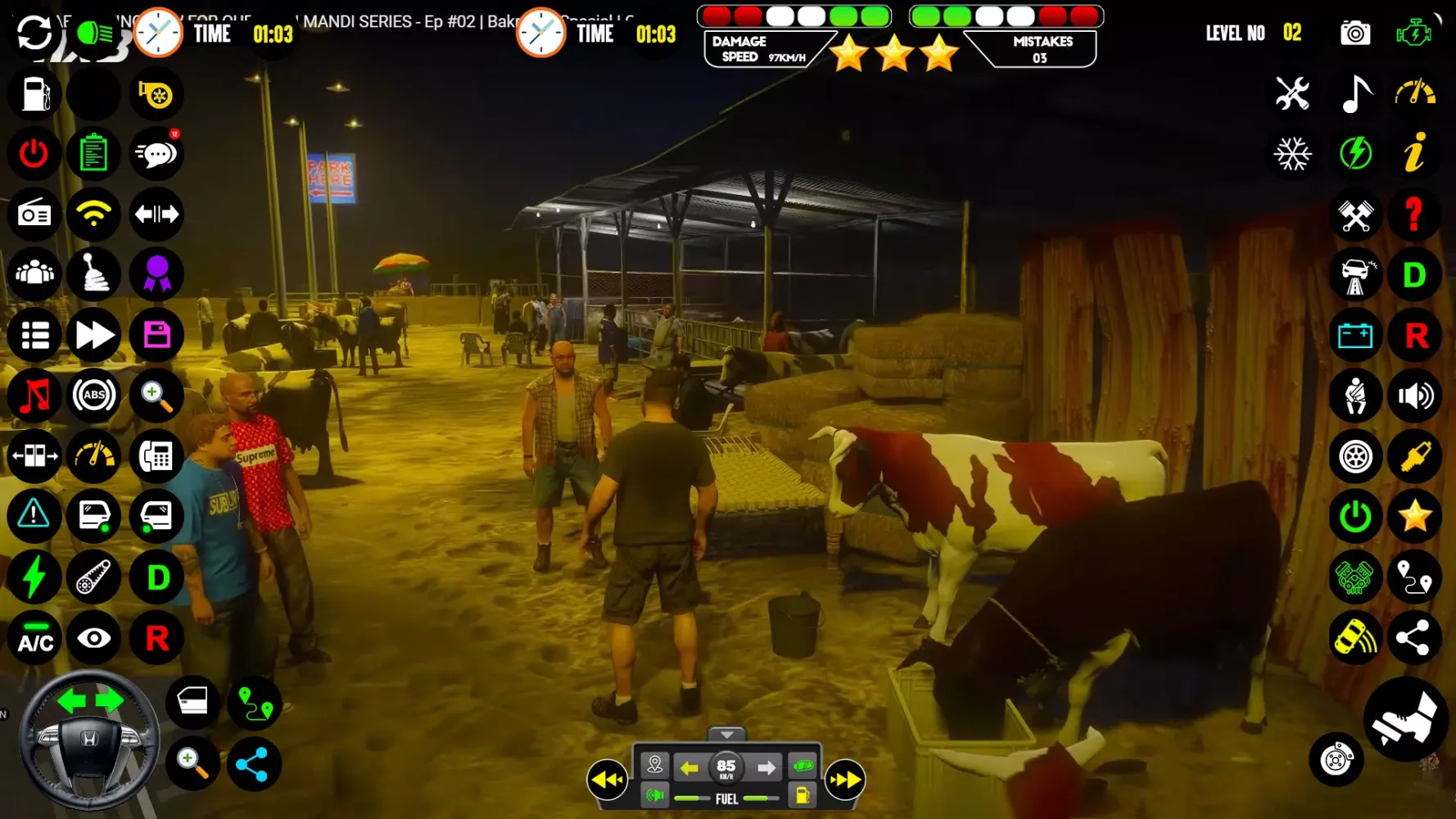 Captures d'écran de Animal Truck Cargo Truck Games