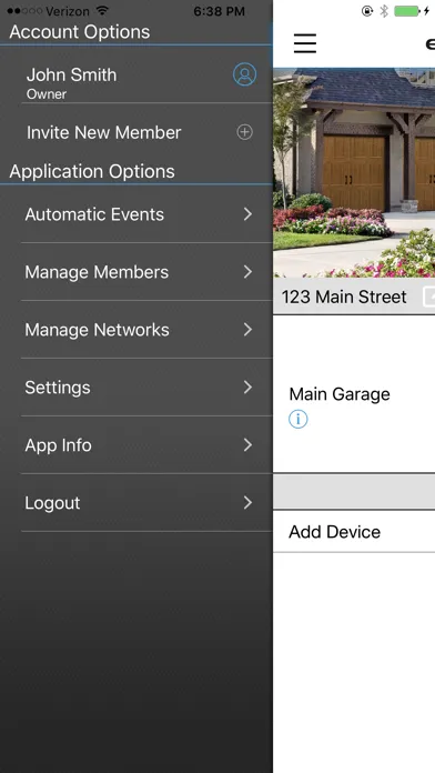 Capturas de pantalla de Amarr Entrematic Door App