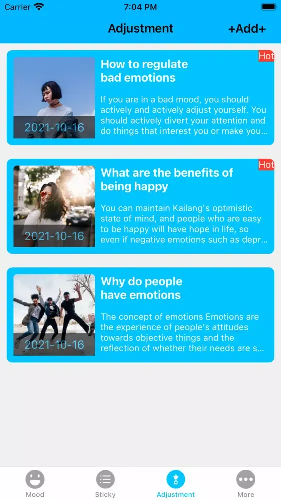 Zrzuty ekranu Collect&emotions everytime
