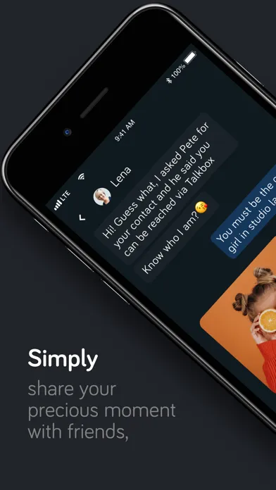 Capturas de pantalla de Talkbox Messenger