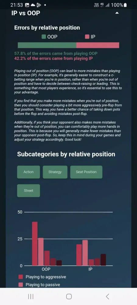 GTO Pocket Trainer Screenshots