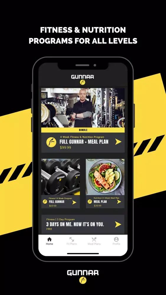 Captures d'écran de Gunnar Peterson | Training App