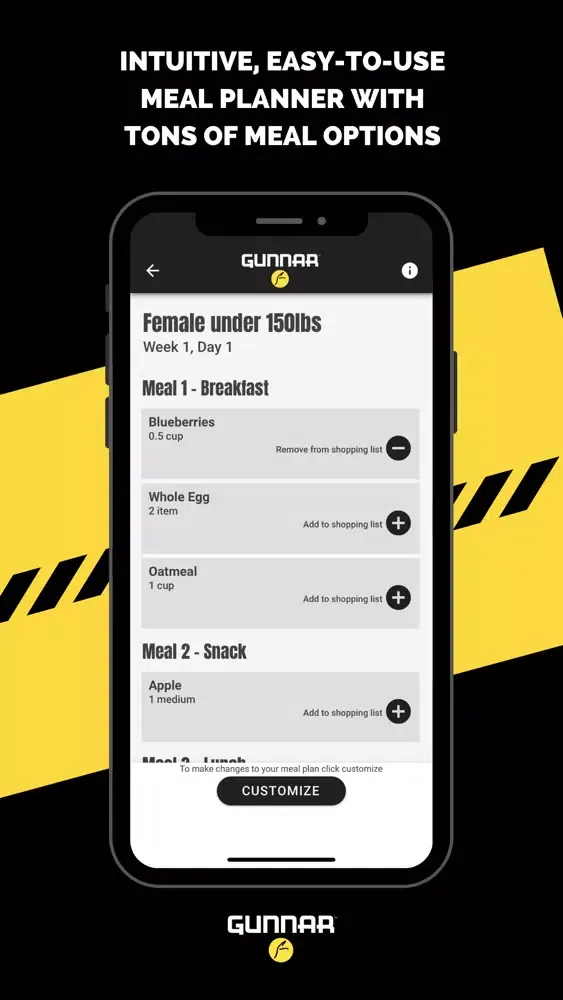 Captures d'écran de Gunnar Peterson | Training App
