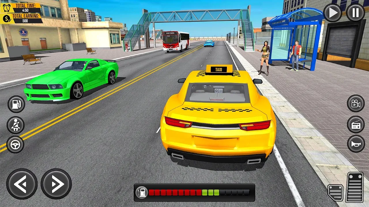Crazy Taxi Car Driving Simulator 2018 Screenshots