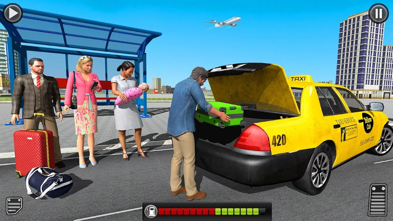 Crazy Taxi Car Driving Simulator 2018 Screenshots
