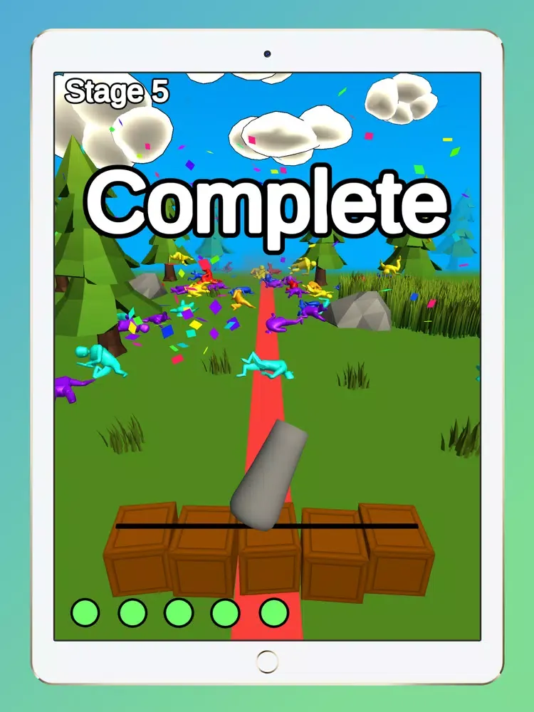 Ảnh chụp màn hình của Cannon the Crowd iPad 