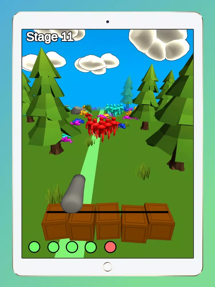 Ảnh chụp màn hình của Cannon the Crowd iPad 