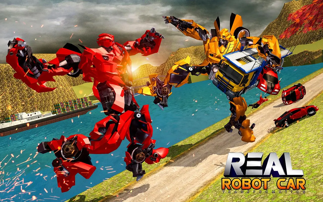 US Robot Transform Car Screenshots