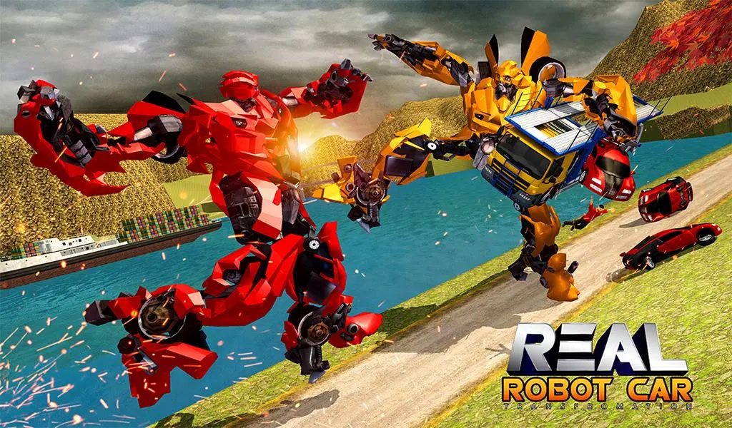 US Robot Transform Car Screenshots