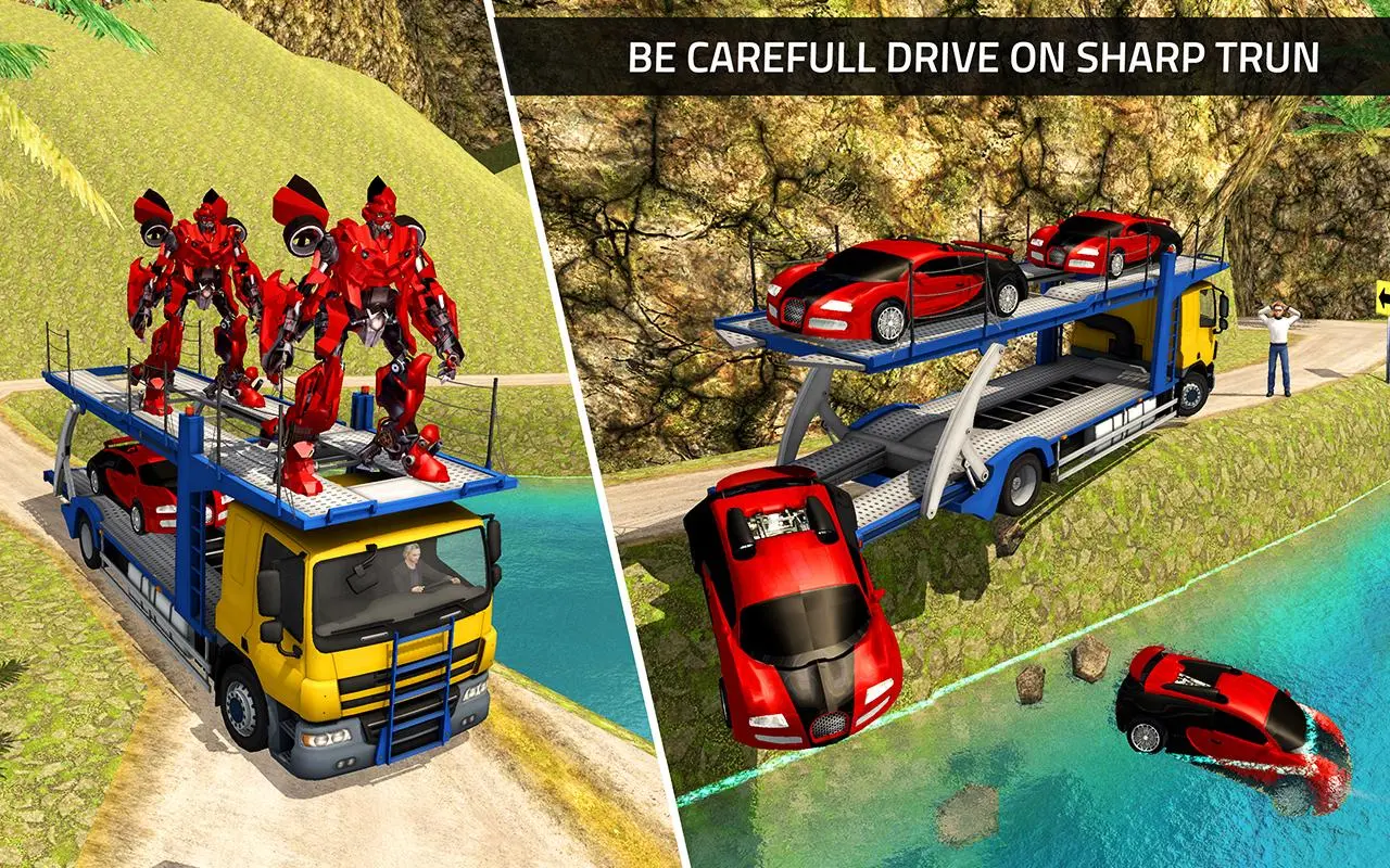 US Robot Transform Car Screenshots