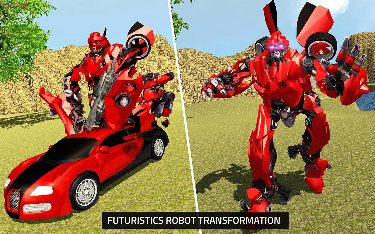US Robot Transform Car Screenshots