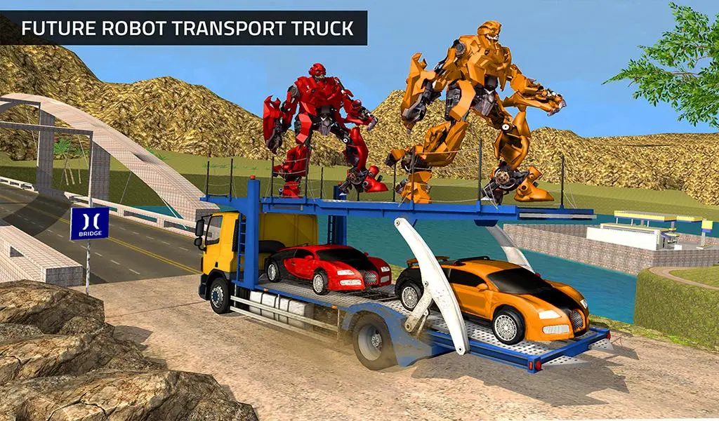 US Robot Transform Car Screenshots