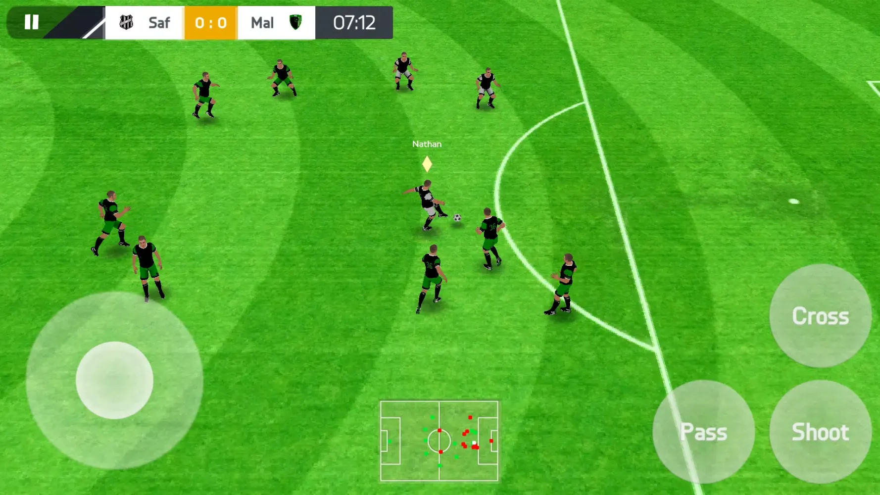 Ảnh chụp màn hình của Golden Team Soccer 18