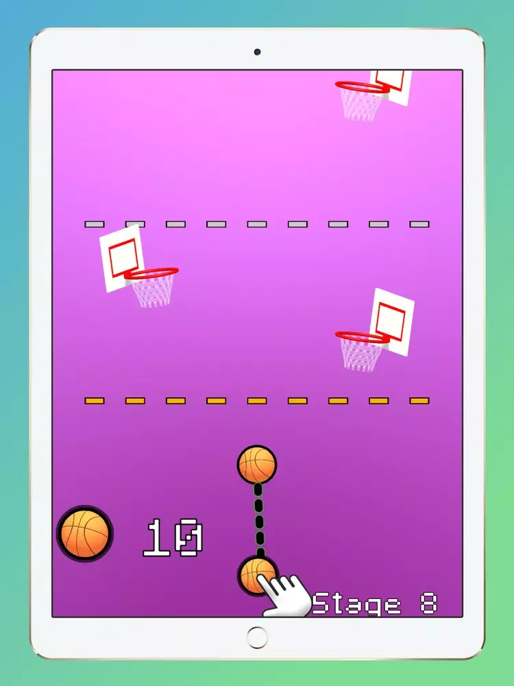 Sky Hoops Master iPad  Screenshots