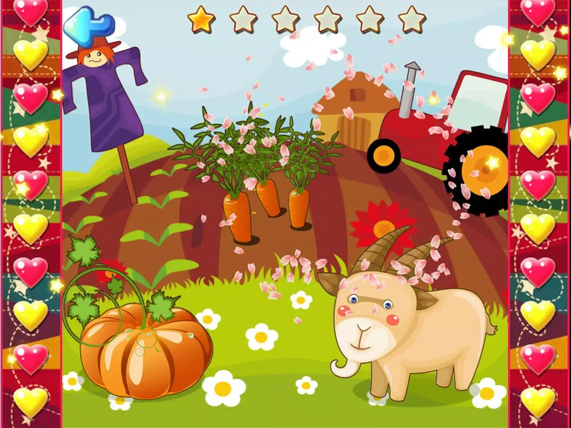 Captures d'écran de Kids Colorful Farm Puzzles iPad 