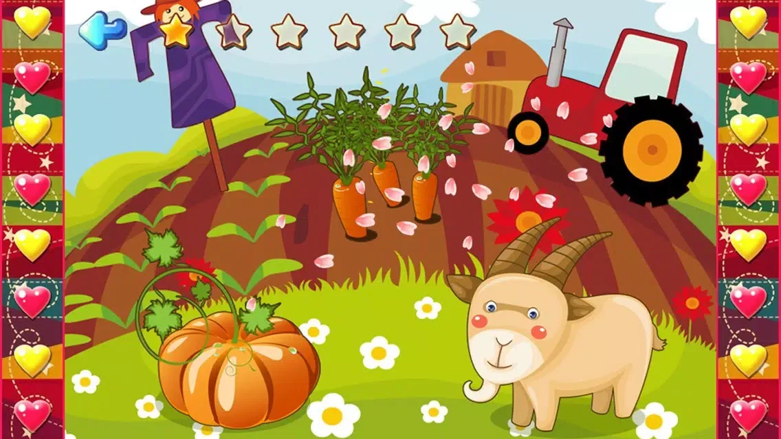 Captures d'écran de Kids Colorful Farm Puzzles
