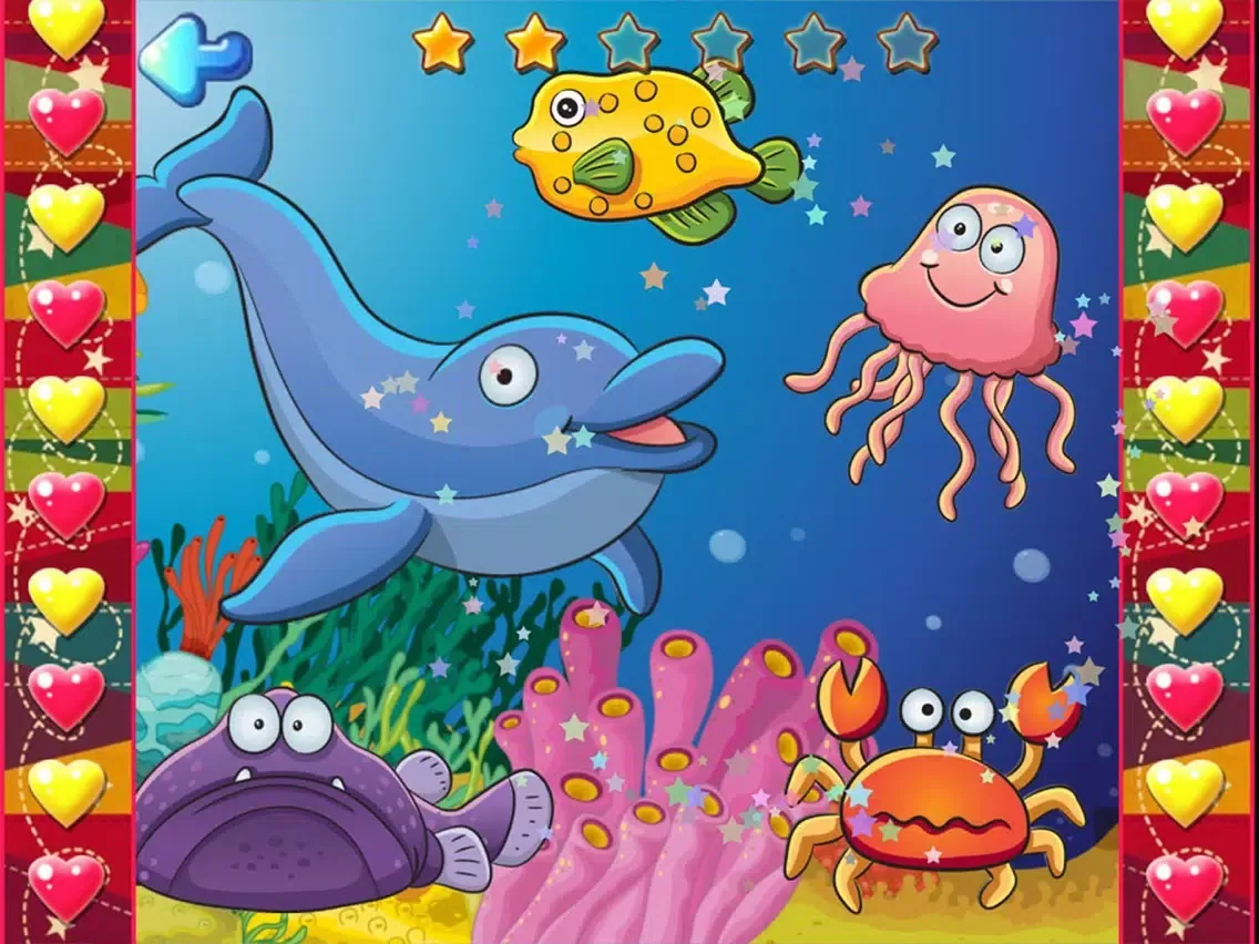 Kids Sea World Puzzles iPad  Ekran Görüntüleri