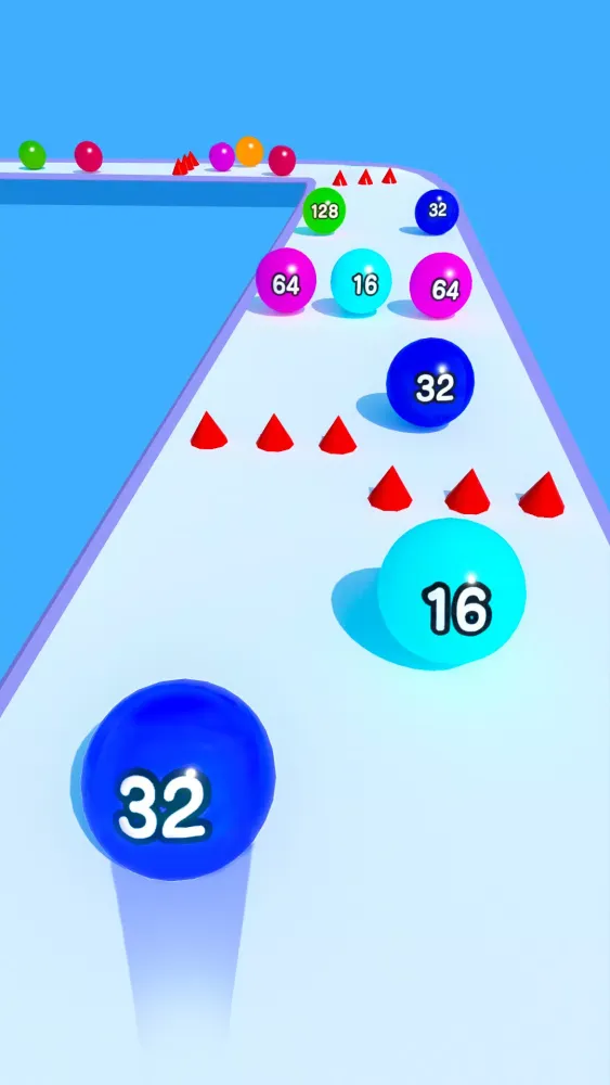 Rolling Ball Run Numbers Game Screenshots