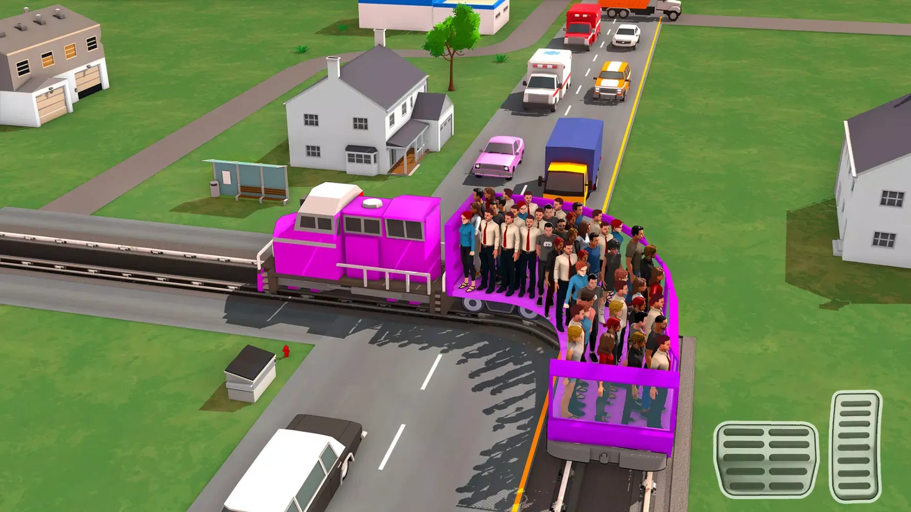 Tangkapan layar Passenger Express Train Game