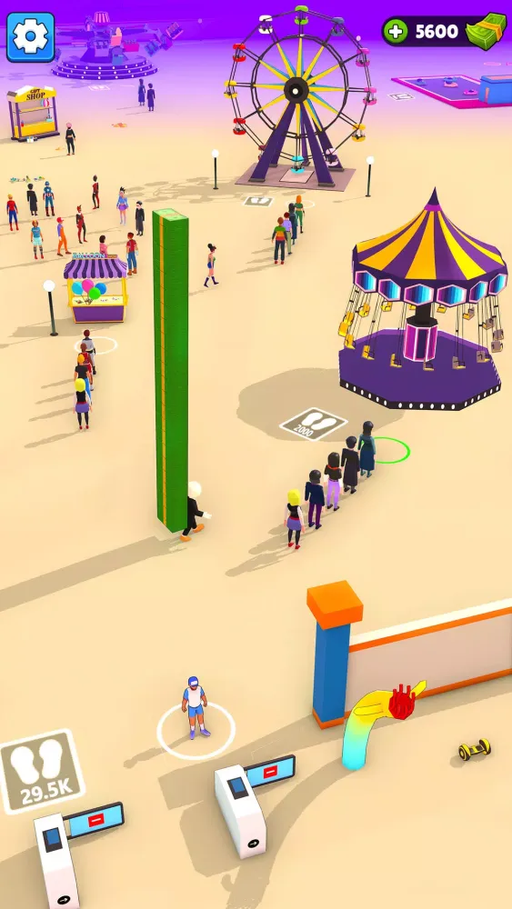 Tangkapan layar Passenger Express Train Game