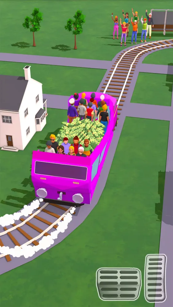 Tangkapan layar Passenger Express Train Game