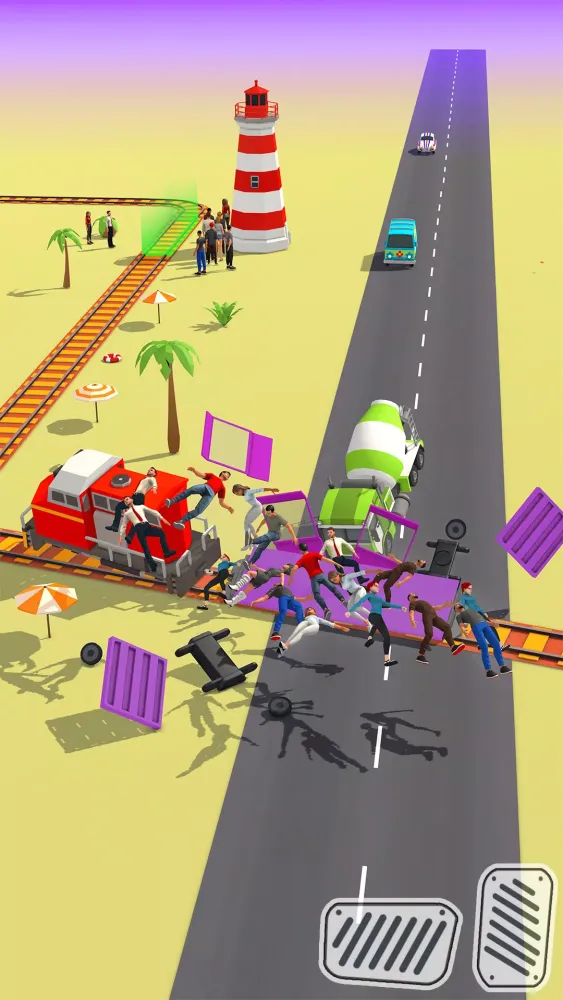 Tangkapan layar Passenger Express Train Game